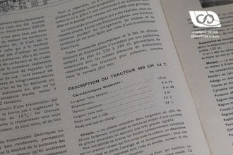 Description of the tractor 400 CH 34 T. Description of the tractor 400 CH 34 T.
