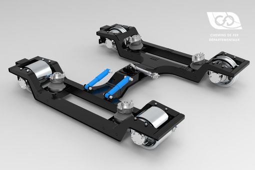 Funicular bogie perspective Funicular bogie perspective